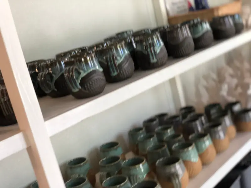 All the pottery