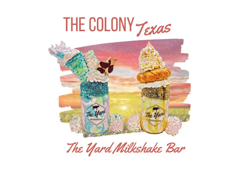 The Yard Milkshake Bar at The Colony Texas