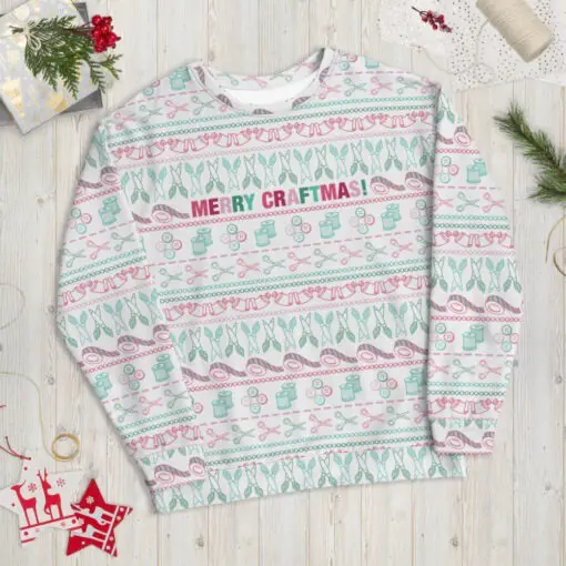 Crafting Ugly Christmas Sweater