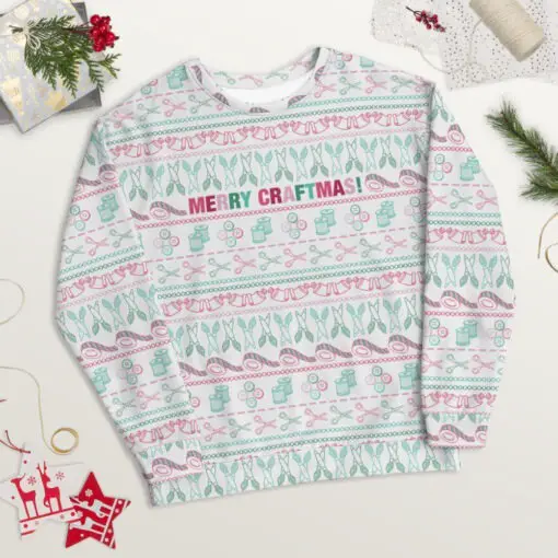 Crafting Ugly Christmas Sweater - Image 2