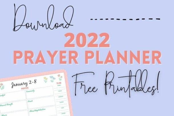 prayer planner