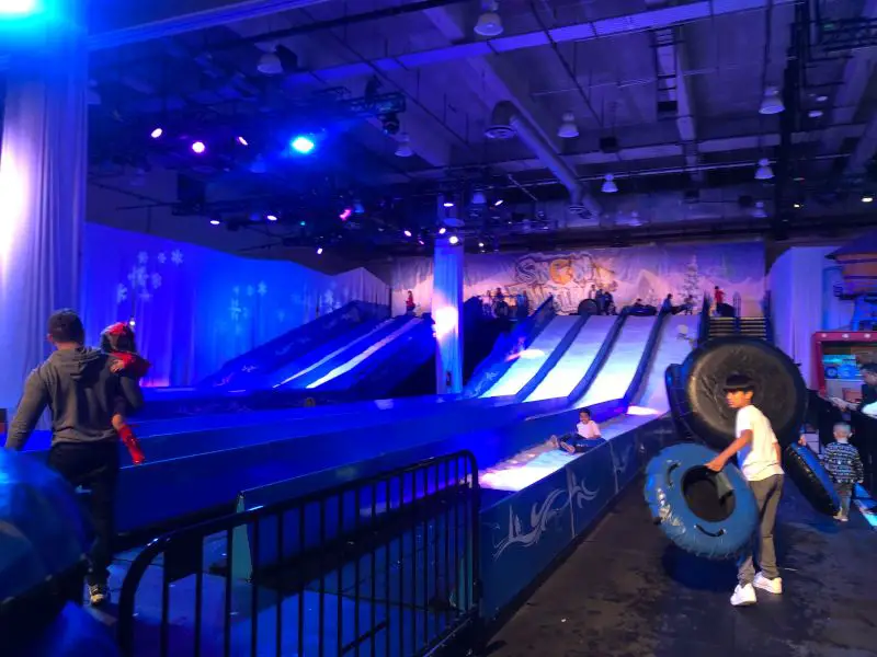 Snow tubing at Gaylord ICE