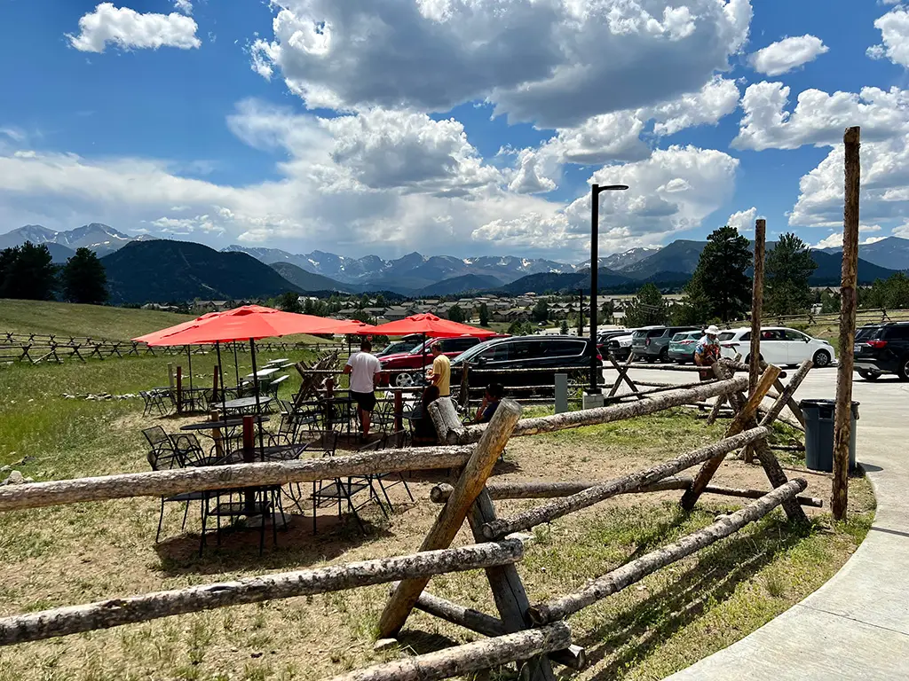 picnic area Mustand Mountain Coaster - picnic area