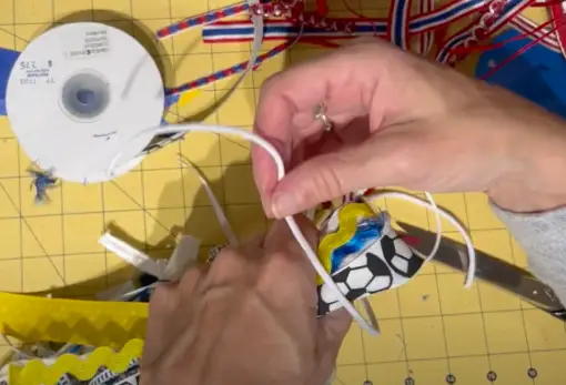 making tassel for bag
