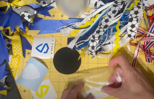 adding logo to bag tassel