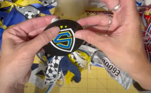 sting soccer bag tassel