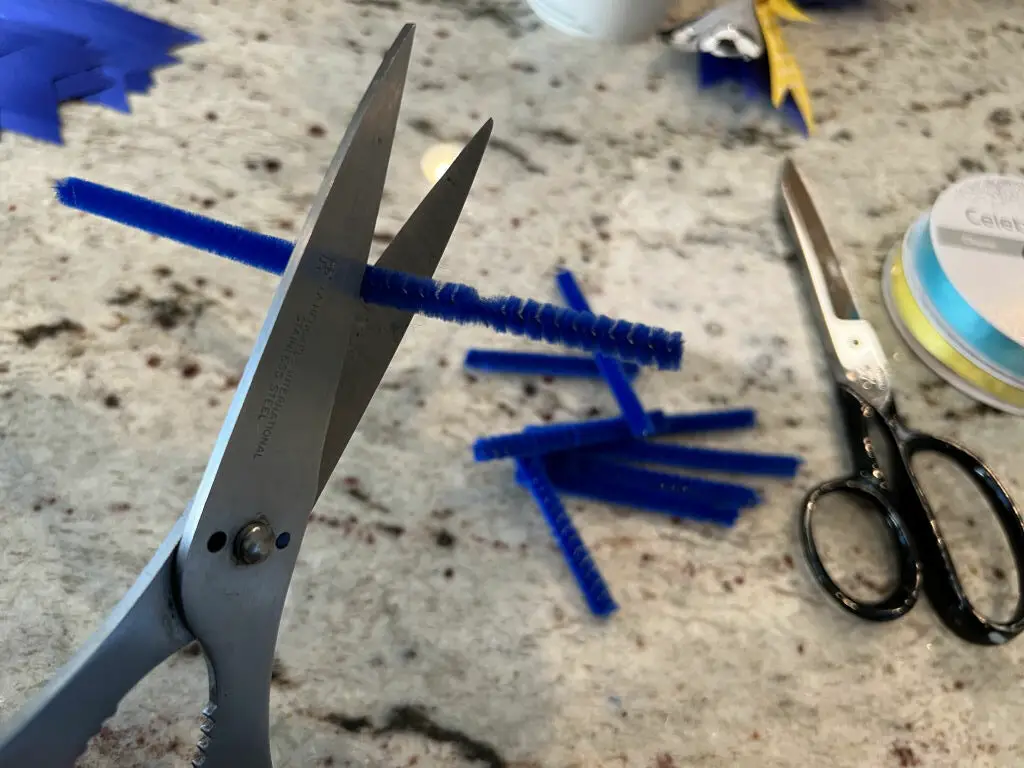 blue pipe cleaners blue pipe cleaners
