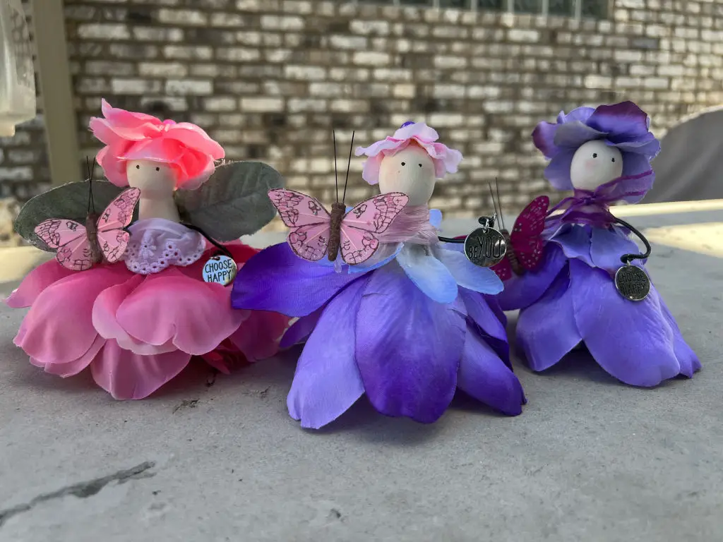 make flower fairies