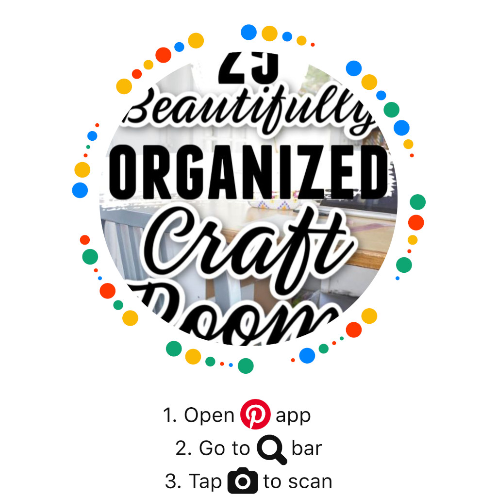 Pinterest craft button