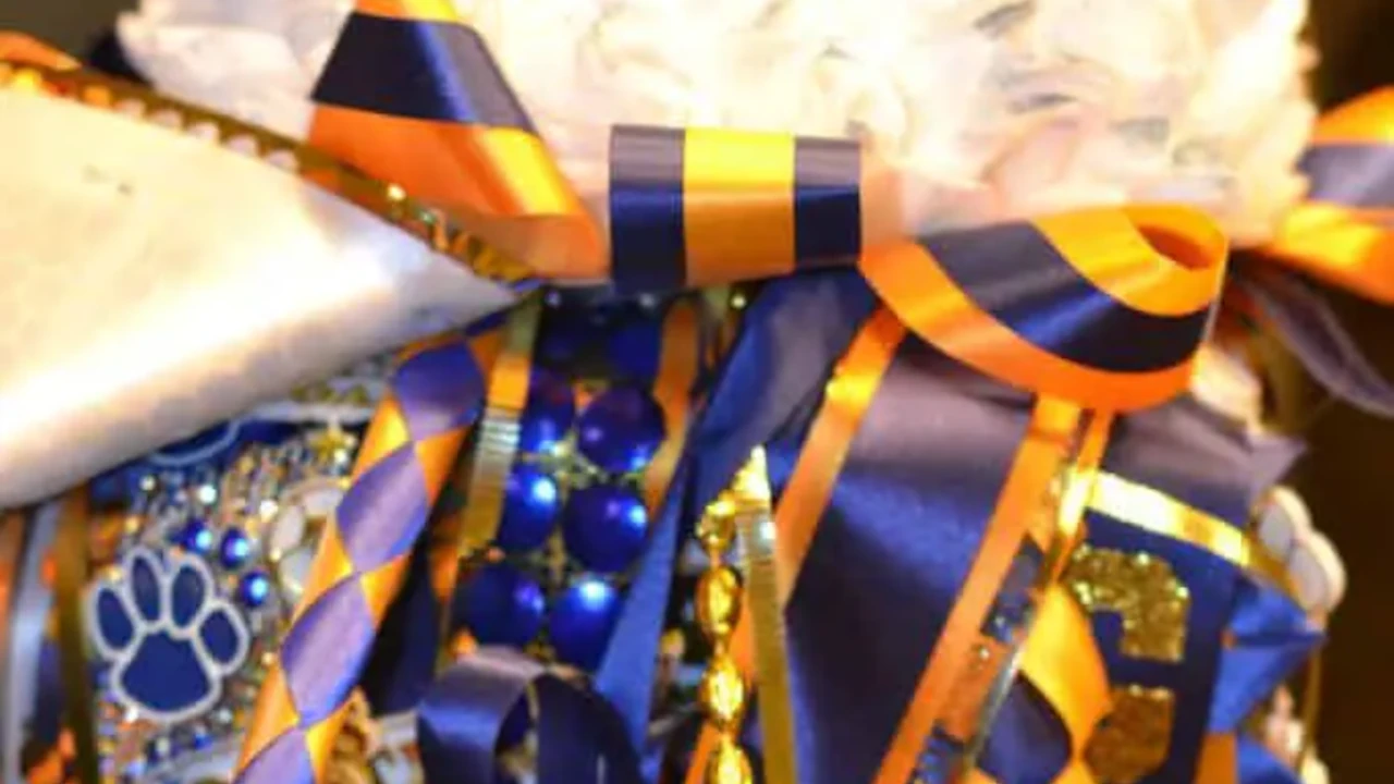 how to make homecoming mums